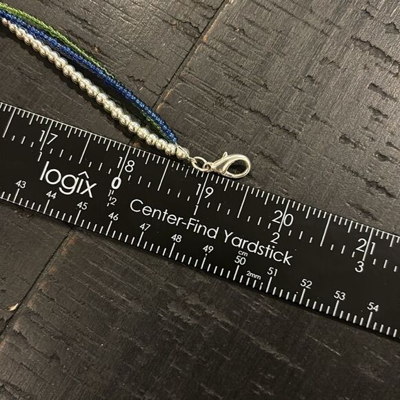 Heart Glass Crystal Seed Bead Enamel Stone Colorful Necklace‌‌‌‌ - Picture 11 of 13